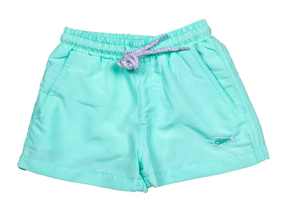 Boy's Youth & Toddler Swim -Solid - Light Mint