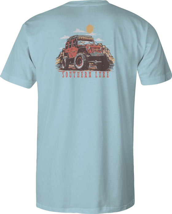 Youth & Toddler Short Sleeve Tee - Jeeper - Sky Blue