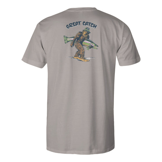 Youth - SS Tee - Great Catch - Granite