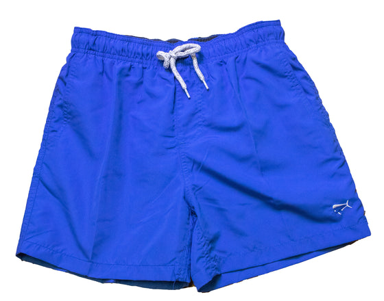 Youth & Toddler - Swim Trunks -Solid Blue
