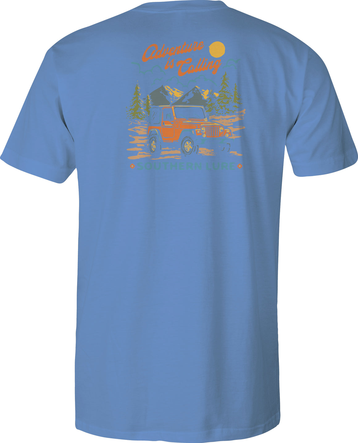 Toddler Short Sleeve Tee - Adventure Jeep - Slate