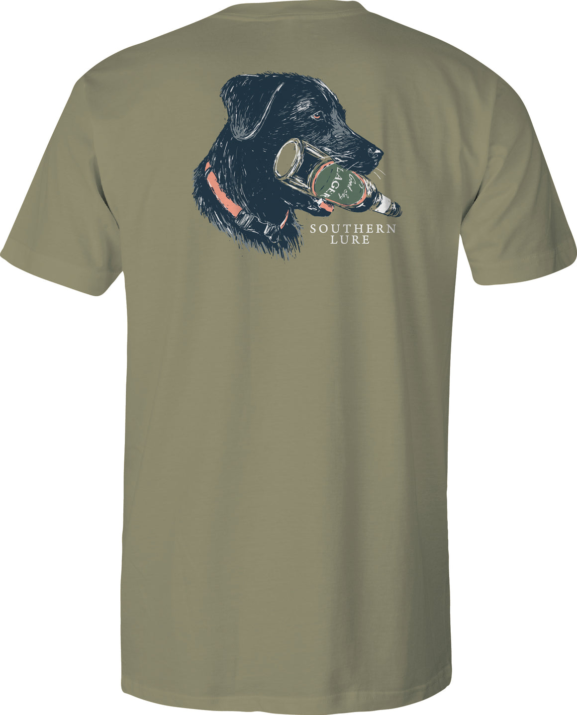 Men's Short Sleeve UV50 Performance - Beer Lab - Khaki