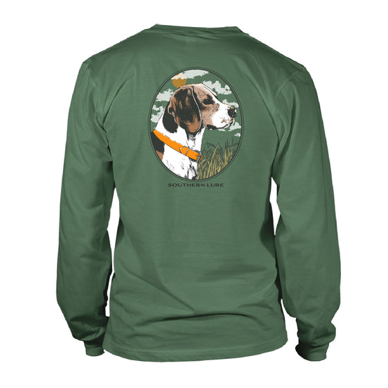 Men's Long Sleeve UV50 Performance - Birdy - Oak Green