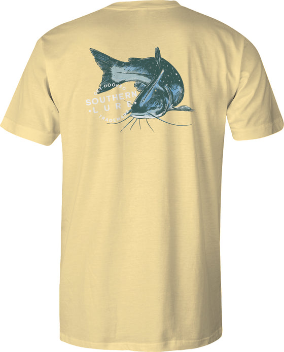 Youth Short Sleeve Tee - Catfishin' - Yellow