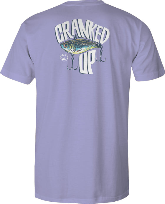 Youth Short Sleeve Tee - Cranked Up - Lilac