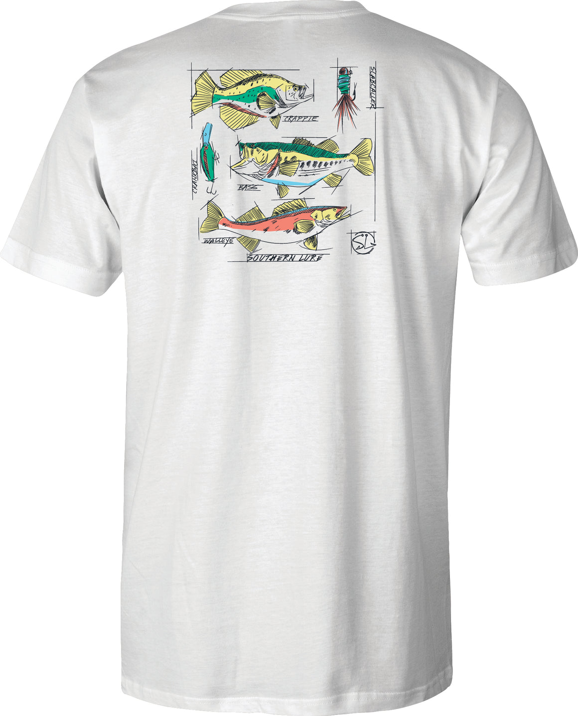 Adult Short Sleeve Cotton Tee Gear - White