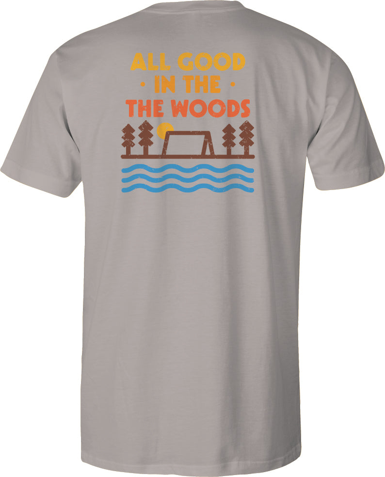 Short Sleeve Tee  Good In the Woods - Granite