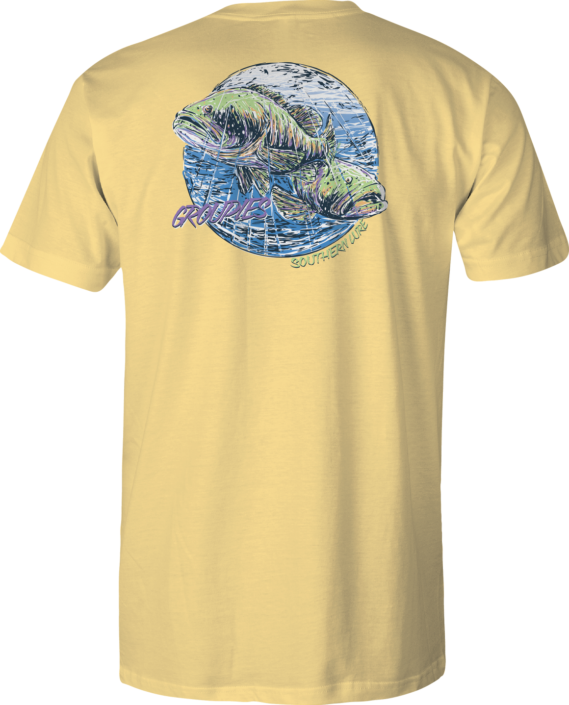 Youth Short Sleeve Tee Shirt - Groupies - Yellow