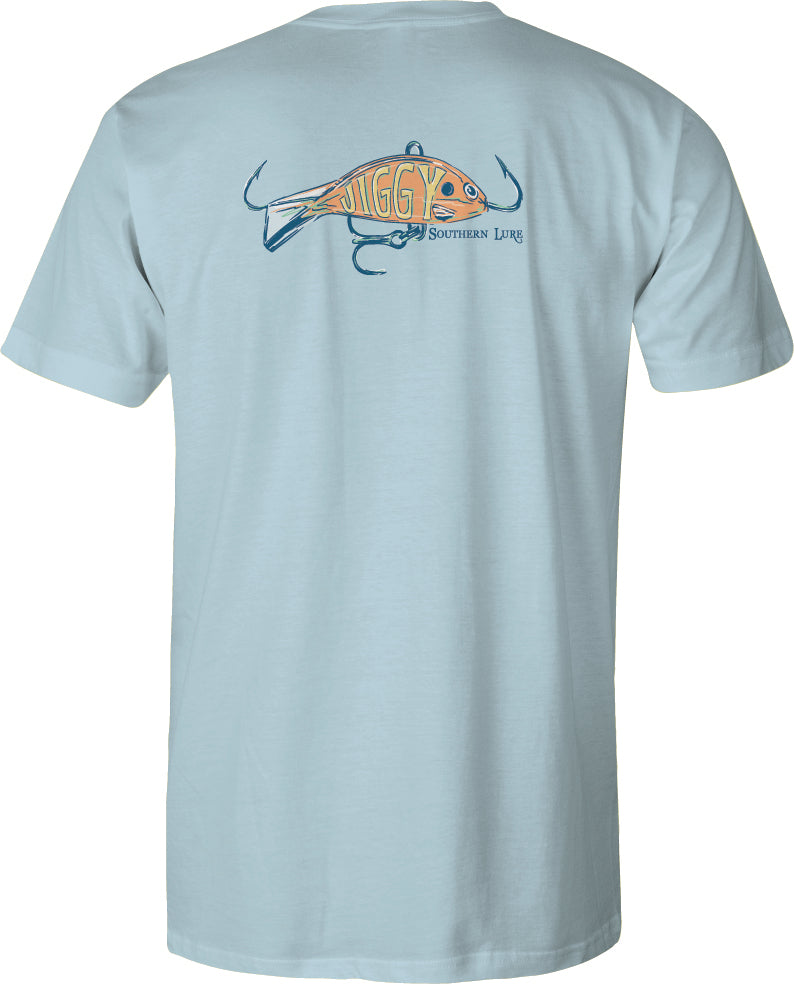 Adult Short Sleeve Tee JIggy - Sky Blue