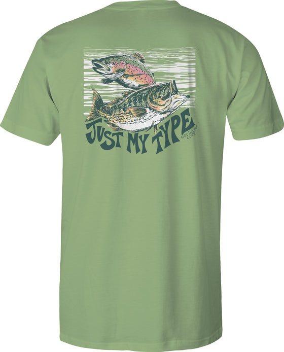 Adult Short Sleeve Tee - Just My Type - Bay