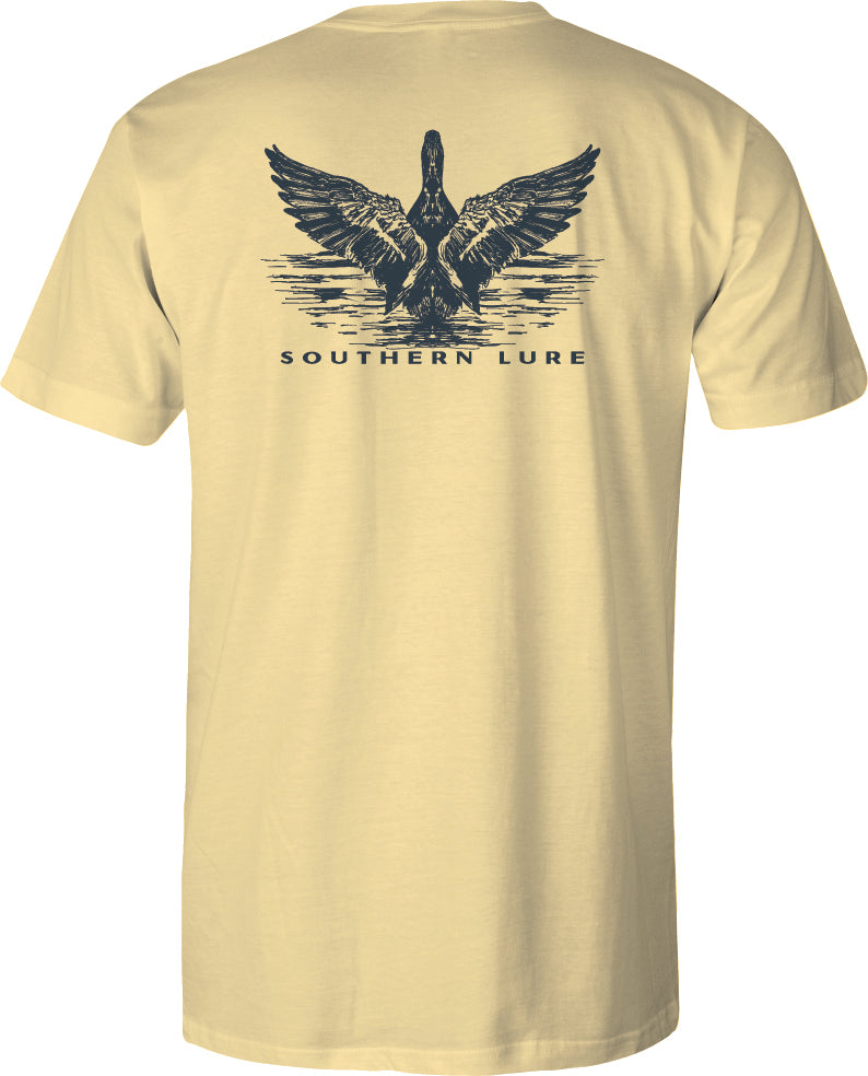 Short Sleeve Tee  Mallard Flight V2 - Yellow