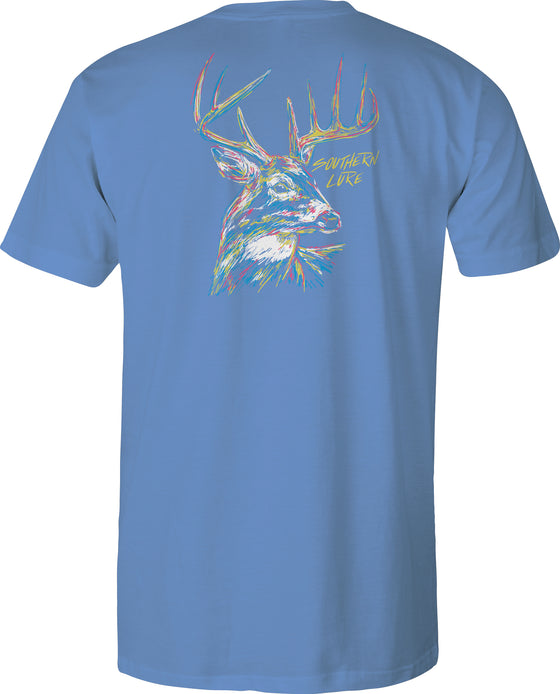 Youth - Short Sleeve Tee - Neon Buck - Slate