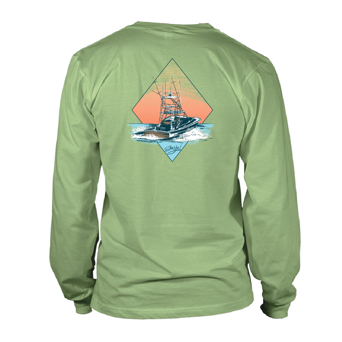 Adult Long Sleeve Tee - Sea Ya - Bay