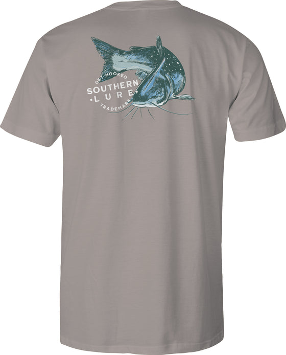 Youth & Toddler Short Sleeve Tee - Catfishin' - Granite