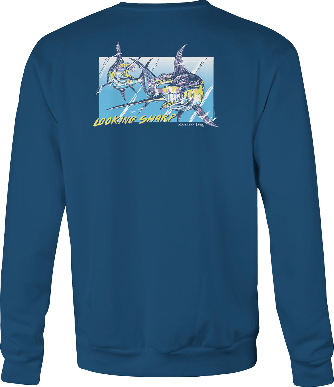 Adult Crew Neck Fleece Looking Sharp - Slate