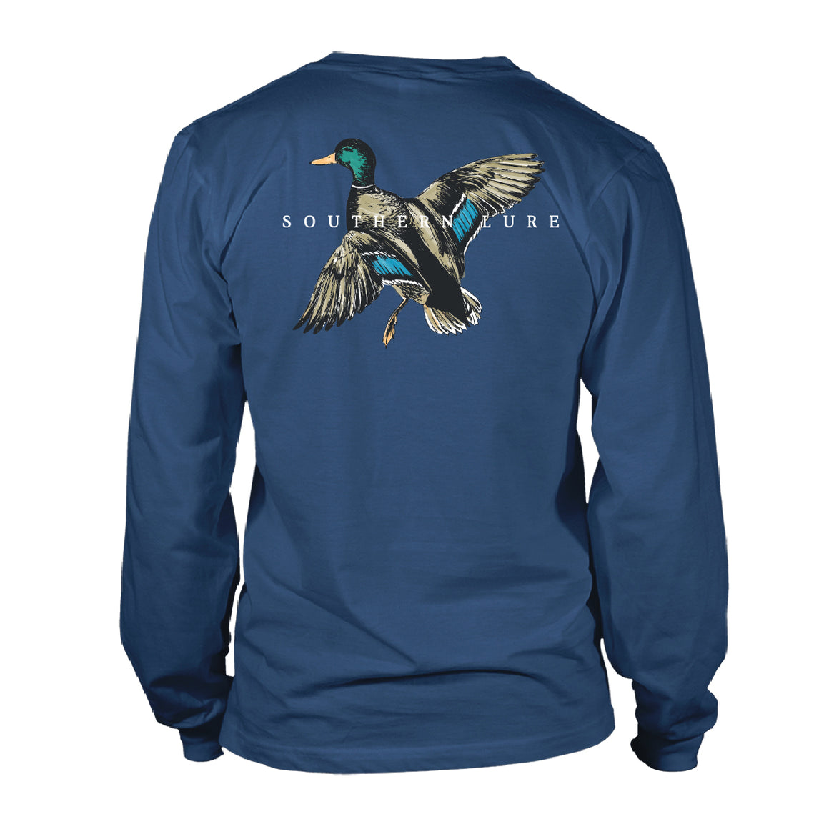 Adult Long Sleeve Tee Mallard - Slate