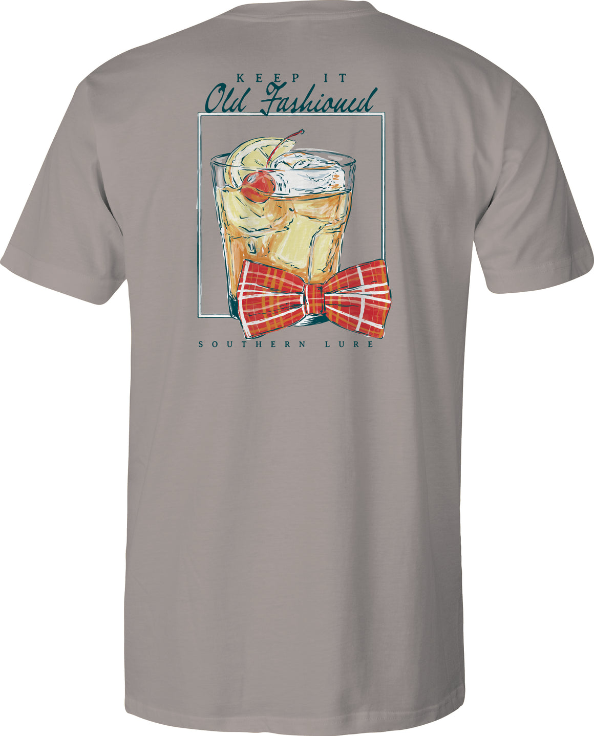 Adult Short Sleeve Tee Old Fashioned - Granite