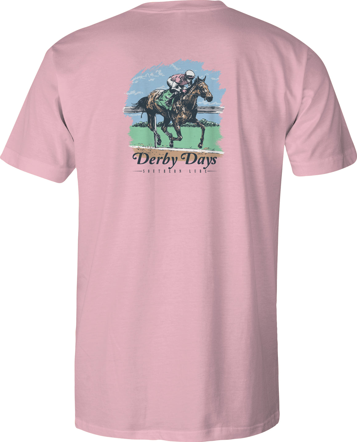 Adult Short Sleeve Tee Derby Days - Pink