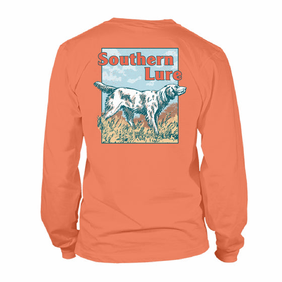 Youth & Toddler Long Sleeve Tee Ready Set Go - Burnt Orange