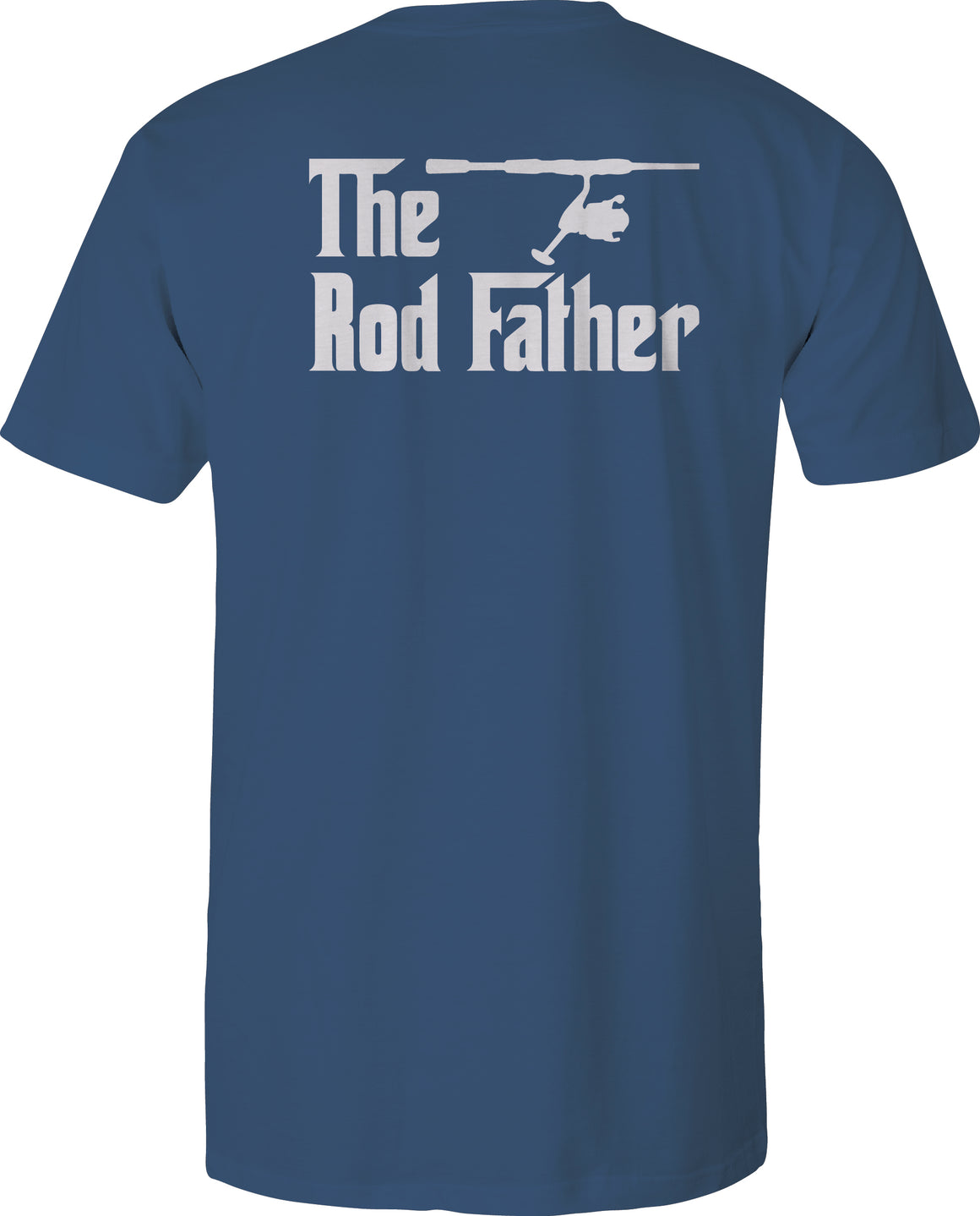 Adult Short Sleeve Cotton Tee Rod Father - Slate
