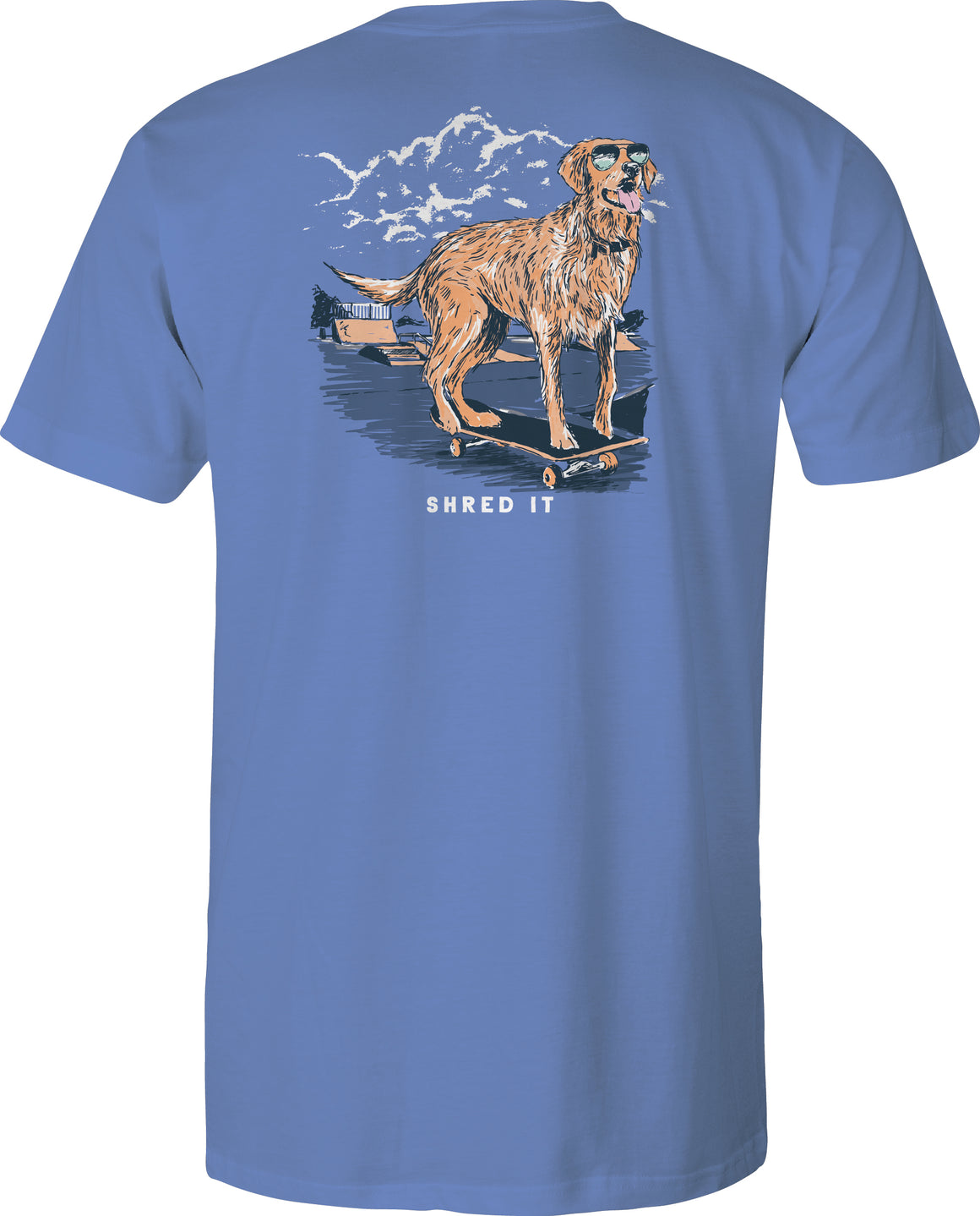 Toddler Short Sleeve Tee - Shred It Skater - Dusk