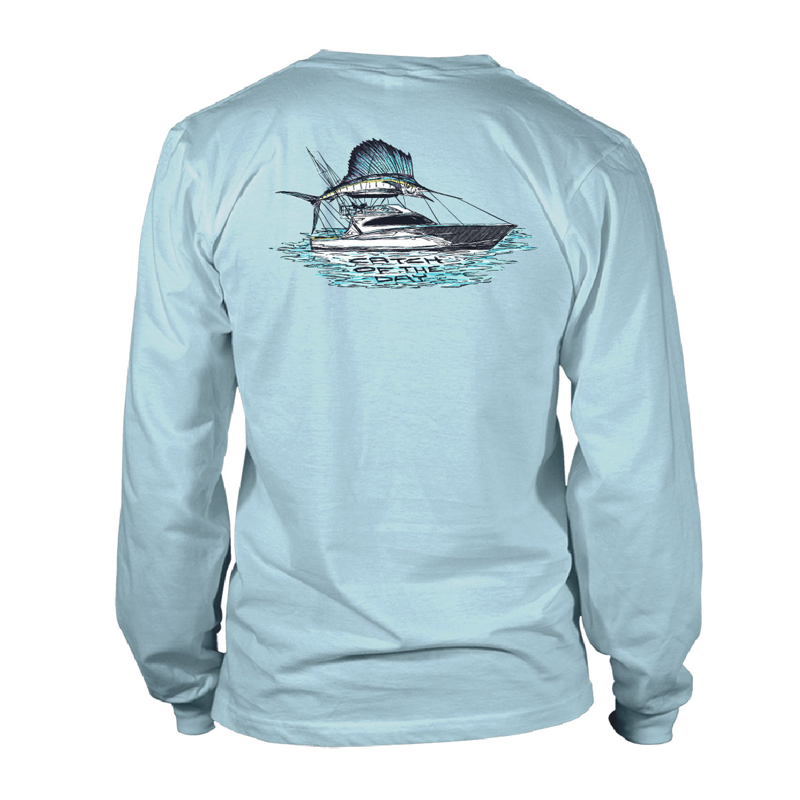 Youth Long Sleeve Tee Speedy - Sky Blue