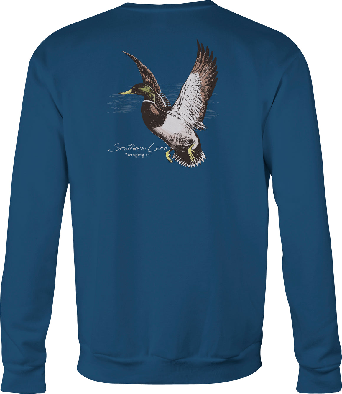 Youth & Toddler Crew Neck Fleece Winging It - Slate