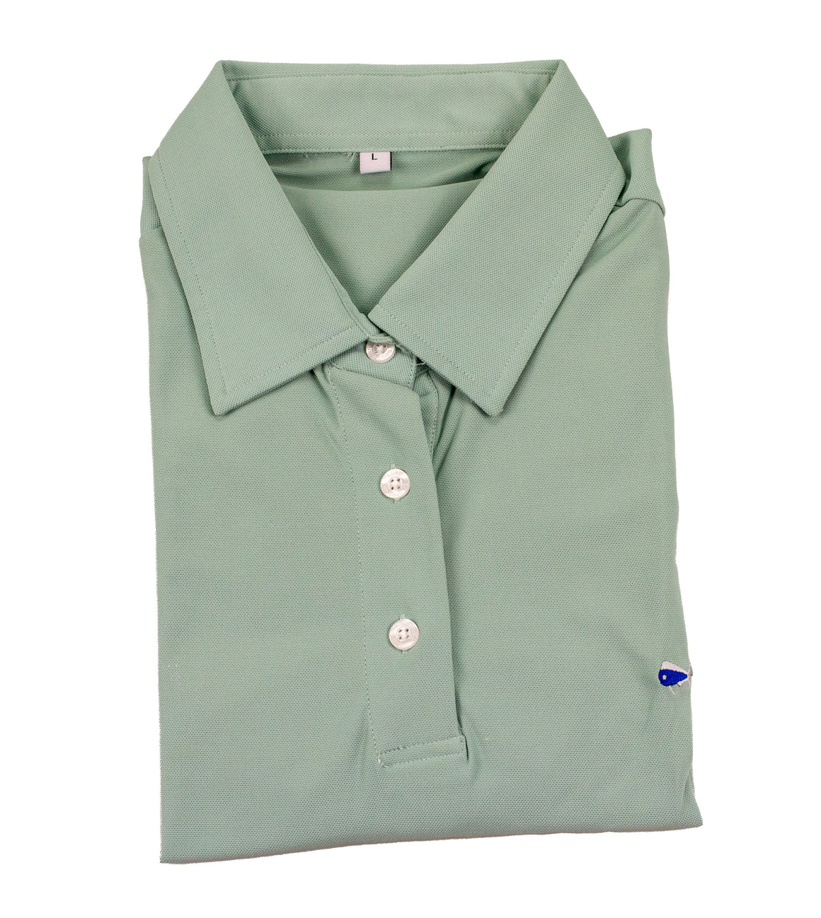 Men's Short Sleeve Sport Polo - Solid - Sage