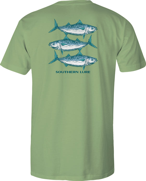 Toddler Short Sleeve Tee - Mackerel - Bay