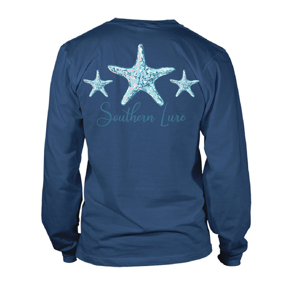 Women's Long Sleeve UV50 Performance - Starfish - Slate