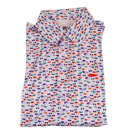 Youth & Toddler Short Sleeve Convo Polo Shirt - Sunny
