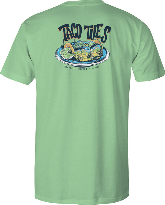 Youth & Toddler Short Sleeve Tee Taco Tuesday V3  - Mint