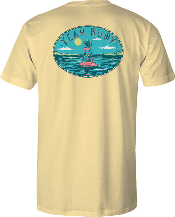 Youth Short Sleeve Tee Yeah Buoy - Yellow