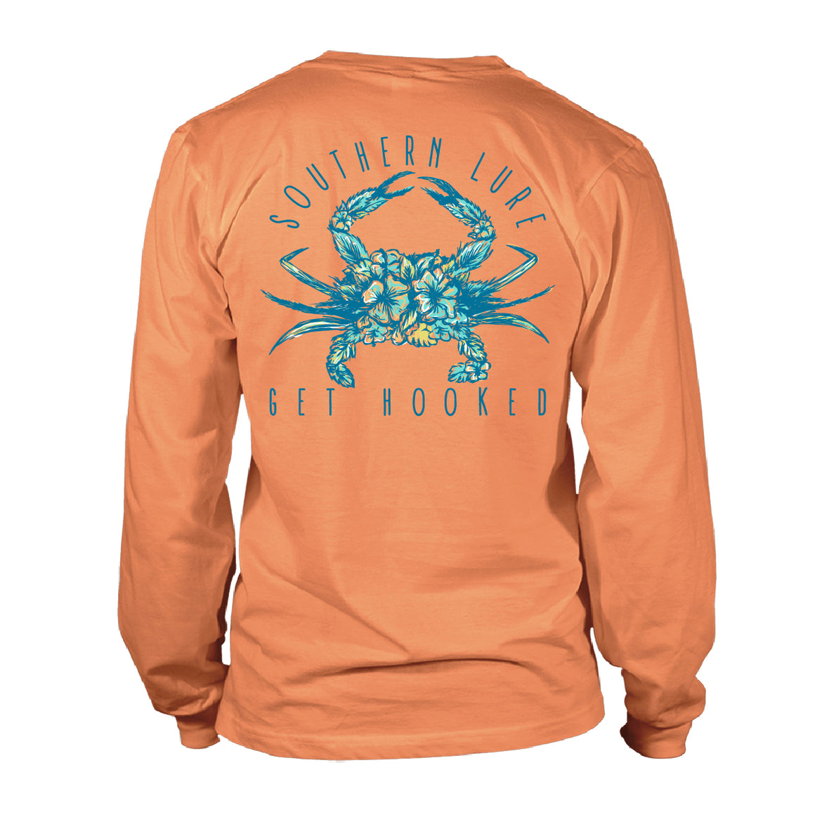 Women's Long Sleeve UV50 Performance - Fancy Crab - Melon