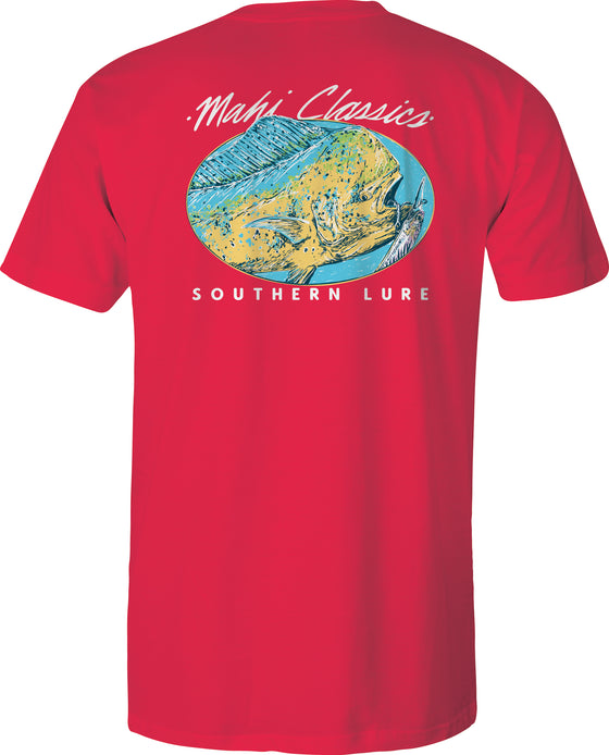 Adult Short Sleeve Tee - Mahi Classic - Coral