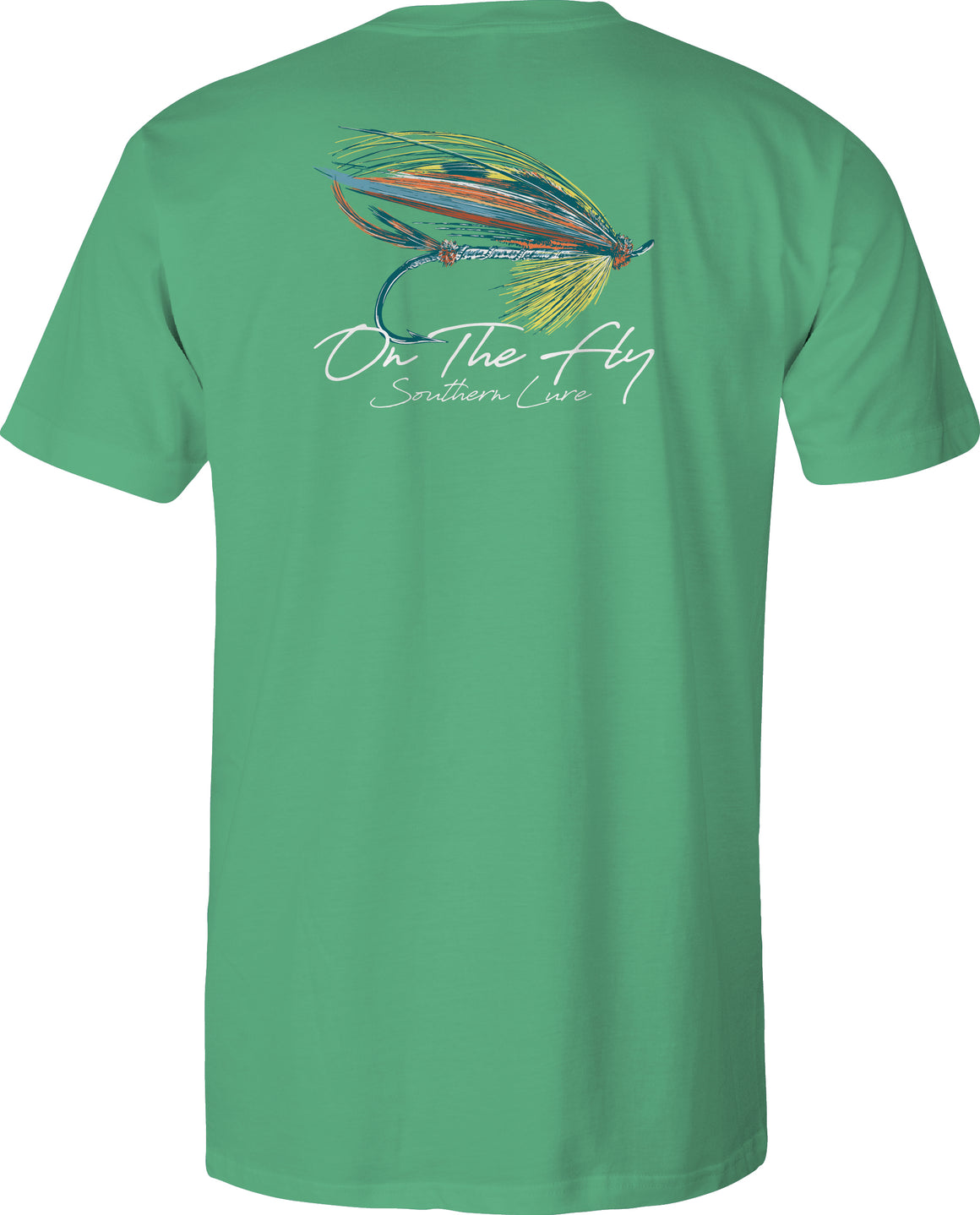 Toddler Short Sleeve Tee - On the Fly - Seafoam