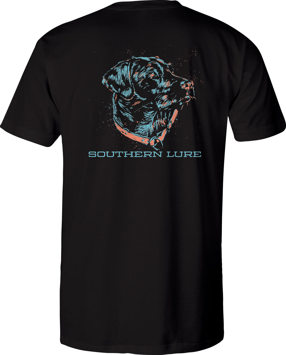 Adult Short Sleeve Tee Splash Lab - Black Wash