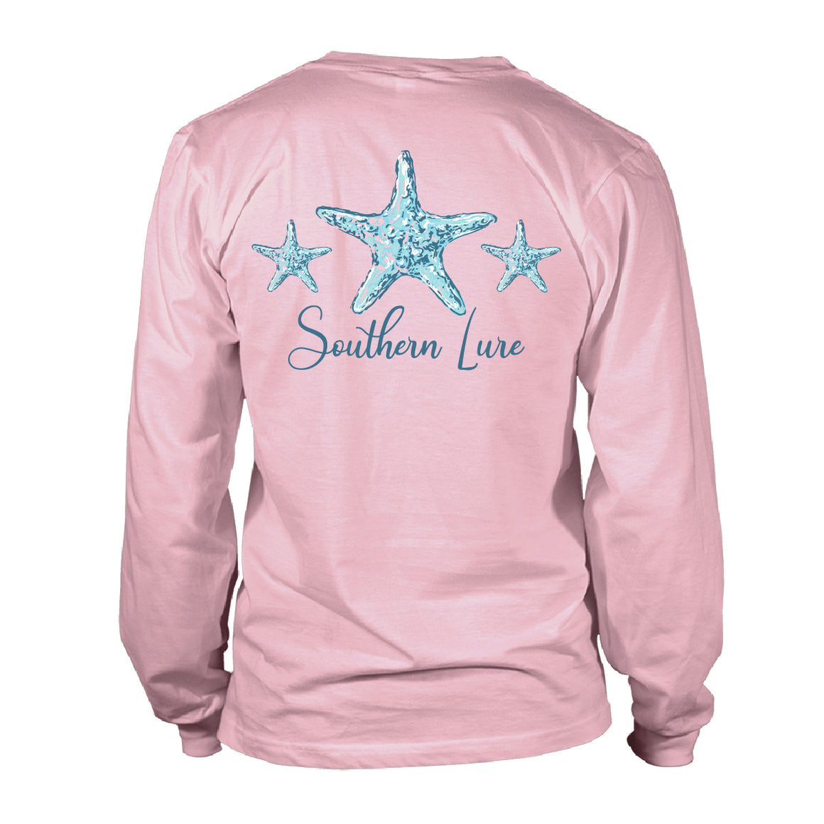 Women's Long Sleeve UV50 Performance - Starfish - Pink