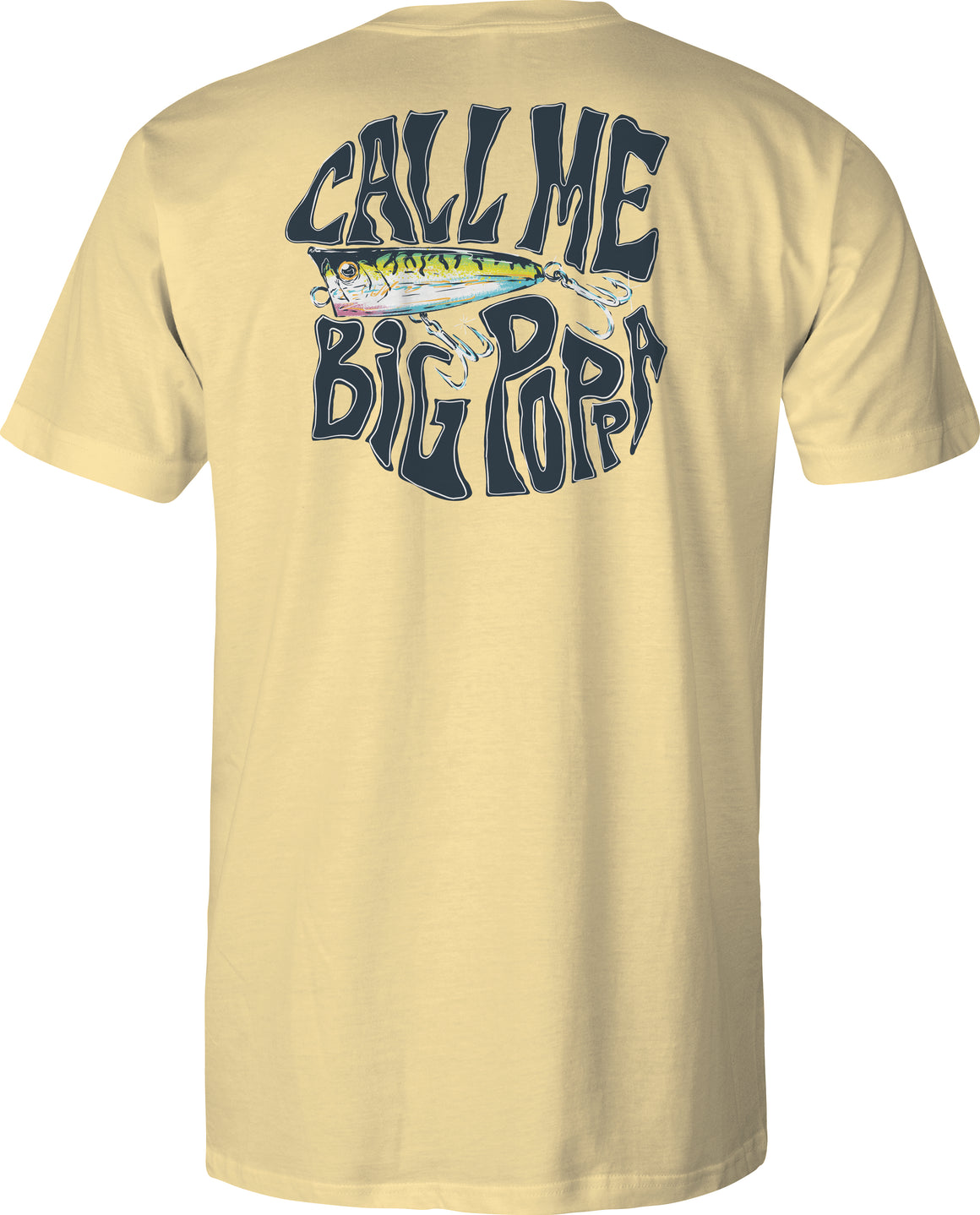 Short Sleeve Tee Big Poppa - Yellow