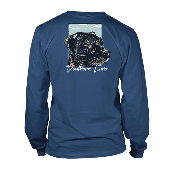 Adult Long Sleeve Tee Black Lab - Slate