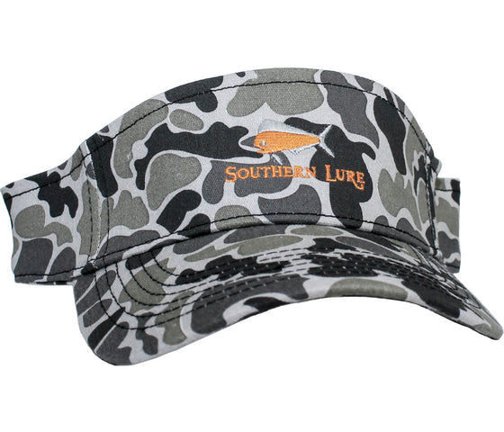 Camo Pro Style Cotton Twill Washed Embroidered Visor