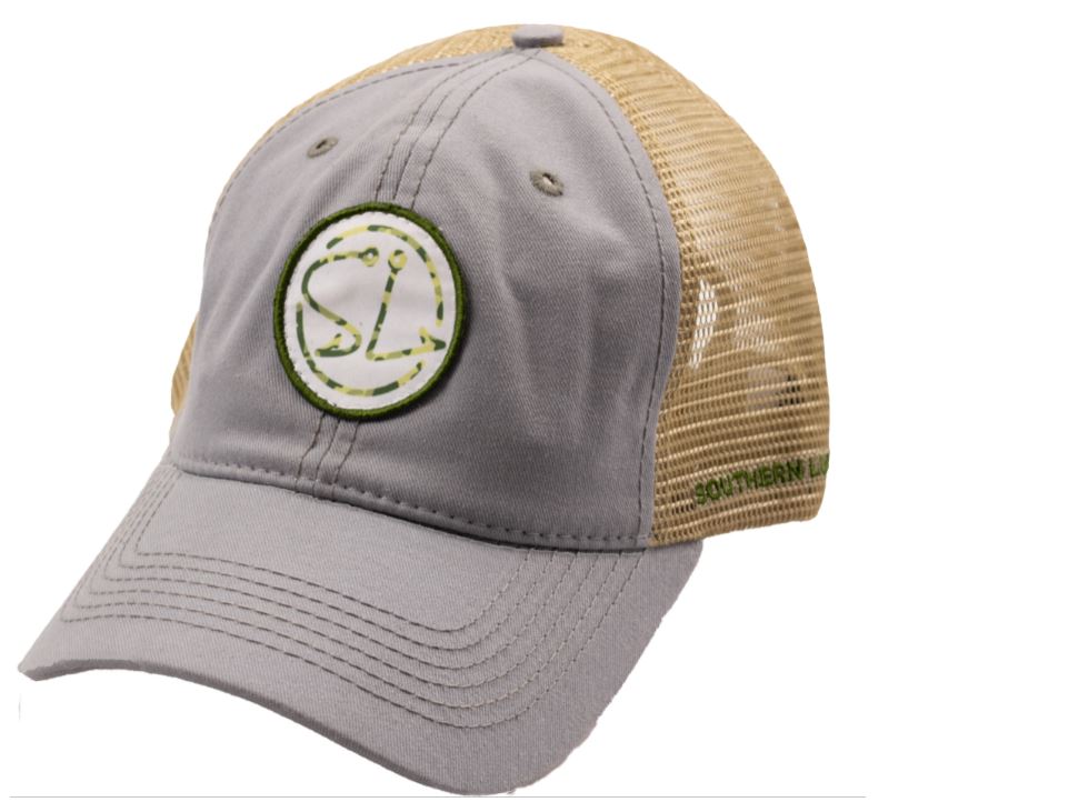 Youth - Trucker Hat - SL Logo Trucker - Charcoal-Tan