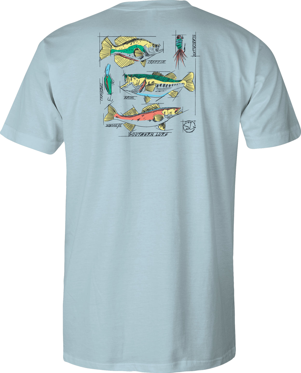 Youth & Toddler Short Sleeve Tee Gear - Sky Blue