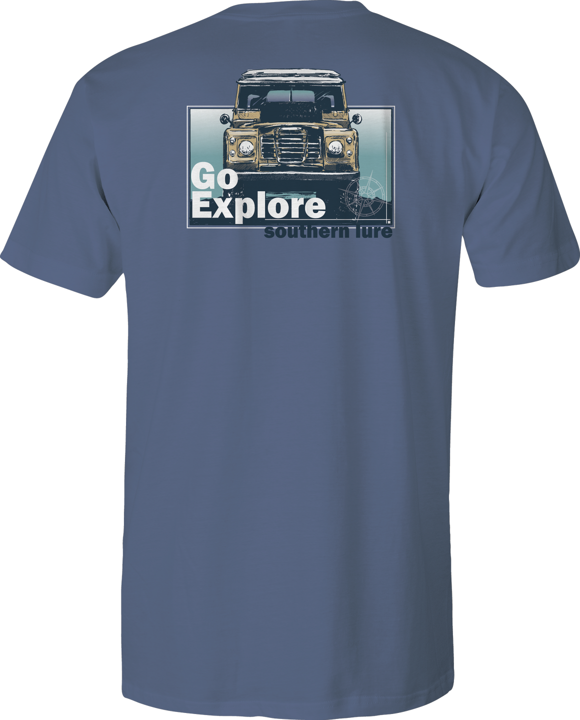 Youth & Toddler Short Sleeve Tee Go Explore - Slate
