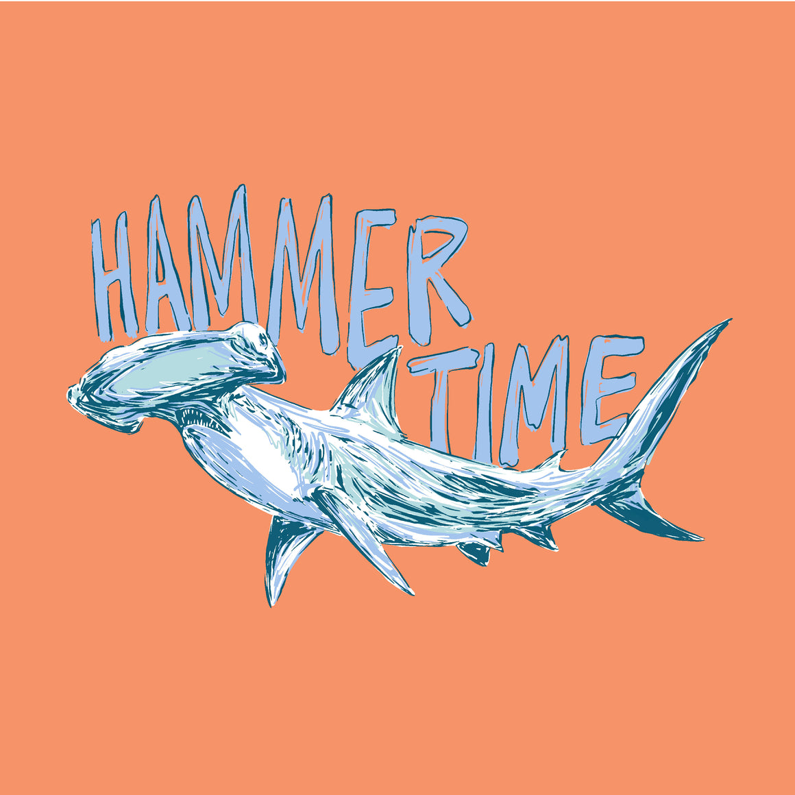 Toddler Short Sleeve Tee Hammer Time - Melon