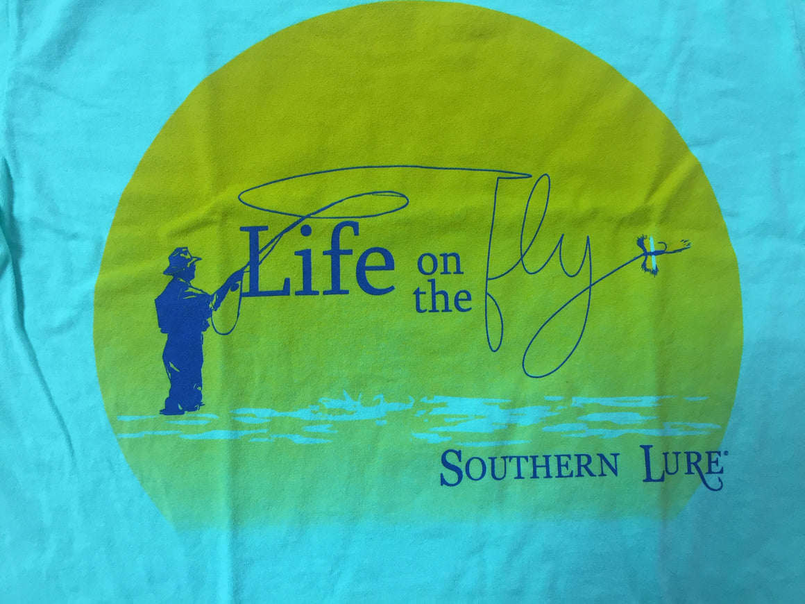 Youth Tee - Life on the Fly - Mint