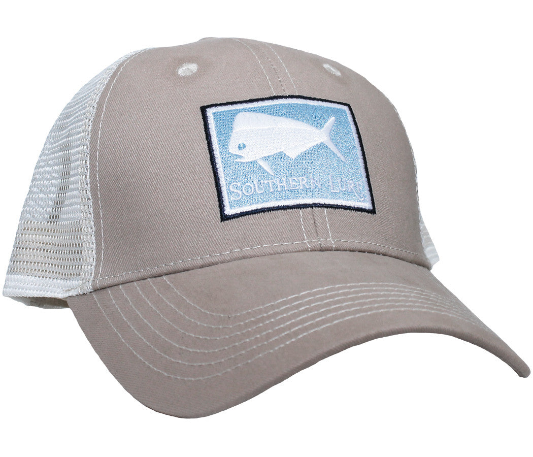 Trucker Hat - Khaki & Beige