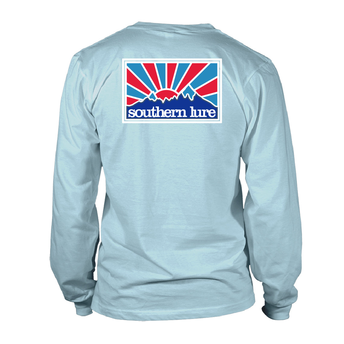 Youth - LS Tee - MONO Rays - Sky Blue
