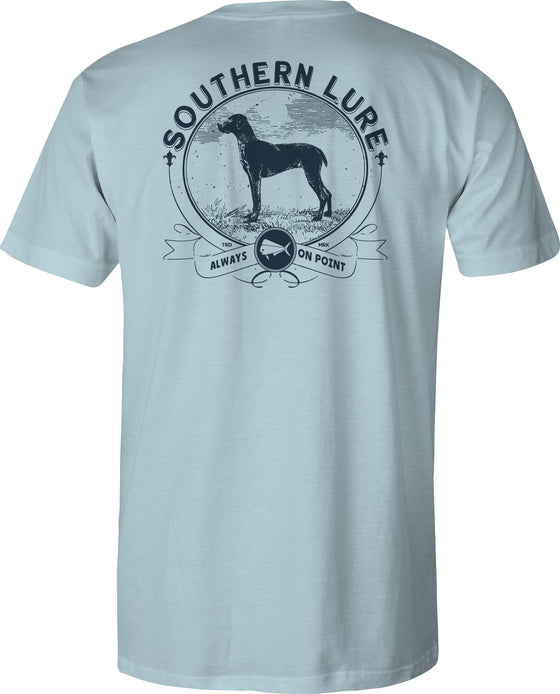Toddler Short Sleeve Tee On Point - Sky Blue