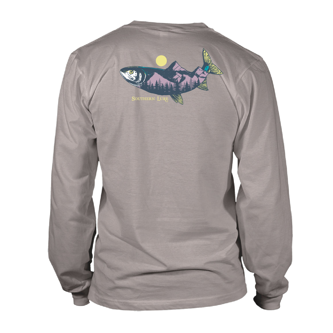 Youth - LS Tee - Range Trout - Granite